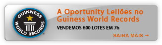 A Oportunity Leilões no Guiness World Records