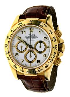 Relógio *ORIGINAL* da marca ROLEX, modelo Daytona Oyster Perpetual Superlative Chronometer em Ouro - 9.775,00€
